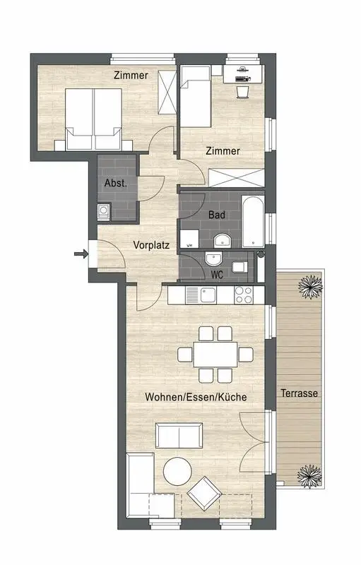 1140 Wien, Schleusenstraße 1A / Bahnstraße 2F MIETE