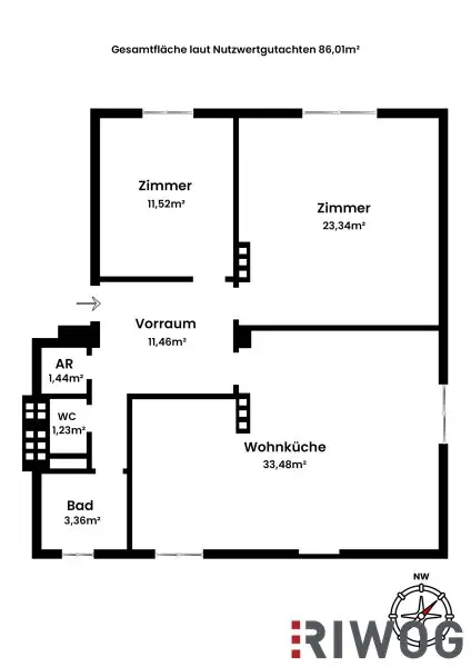 ERSTBEZUG nach SanierungI ca. 86m² WNFL I Tischler Küche mit Siemens Geräten I Nahe Schönbrunner Schlosspark I Ruhelage