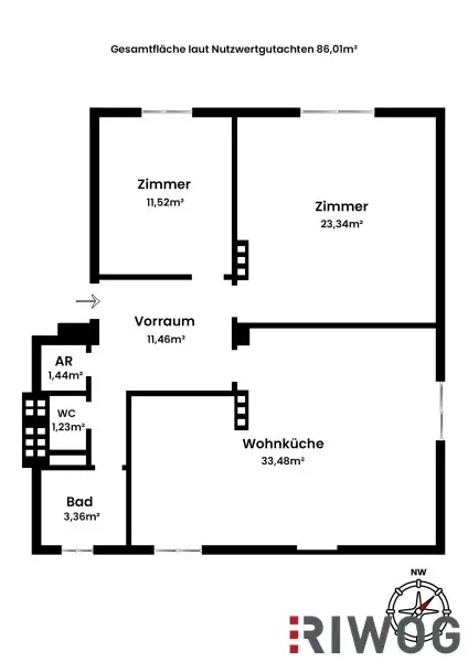 ERSTBEZUG nach SanierungI ca. 86m² WNFL I Tischler Küche mit Siemens Geräten I Nahe Schönbrunner Schlosspark I Ruhelage