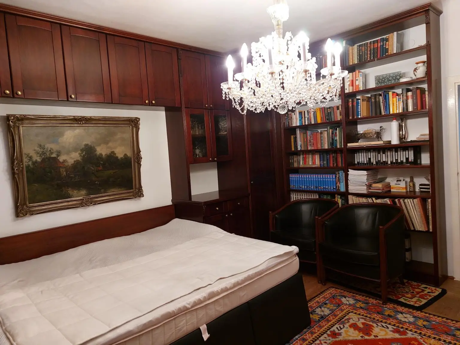 Wohn- Schlafzimmer im Obergeschoss