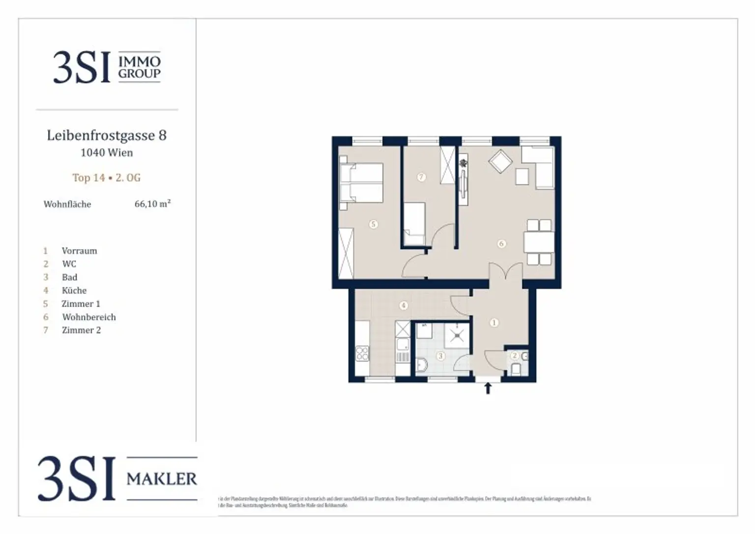 Topsanierte 3-Zimmer-Stilaltbauwohnung in großartiger Lage des 4. Wiener Gemeindebezirks