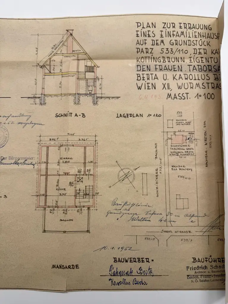 Renovierungsbedürftiges Einfamilienhaus mit idyllischem Garten in Sackgasse
