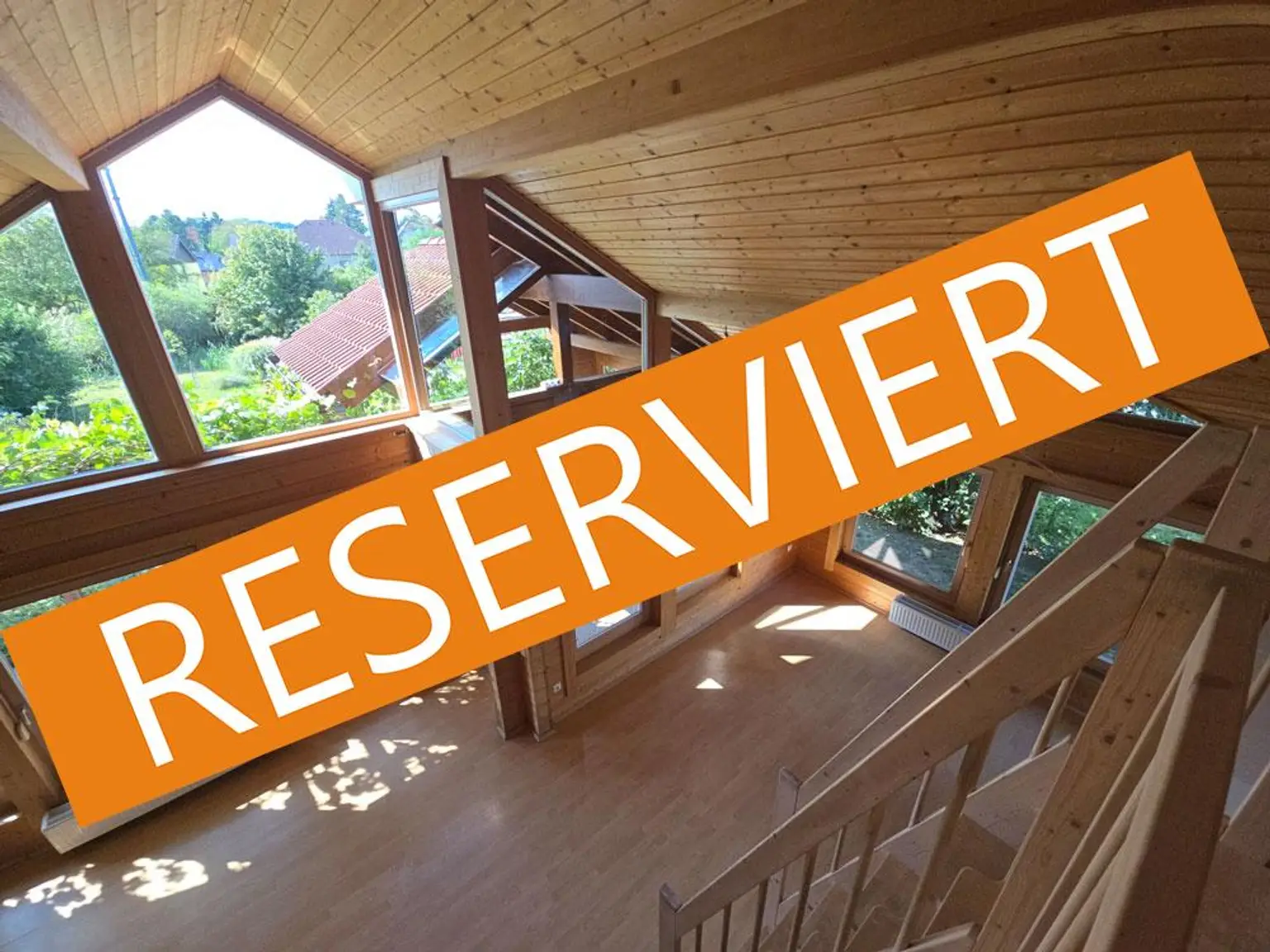 RESERVIERT: 2011 Gemeinde Sierndorf/Untermallebarn: Gemütlicher Holz-Bungalow mit ausgebautem Dachboden