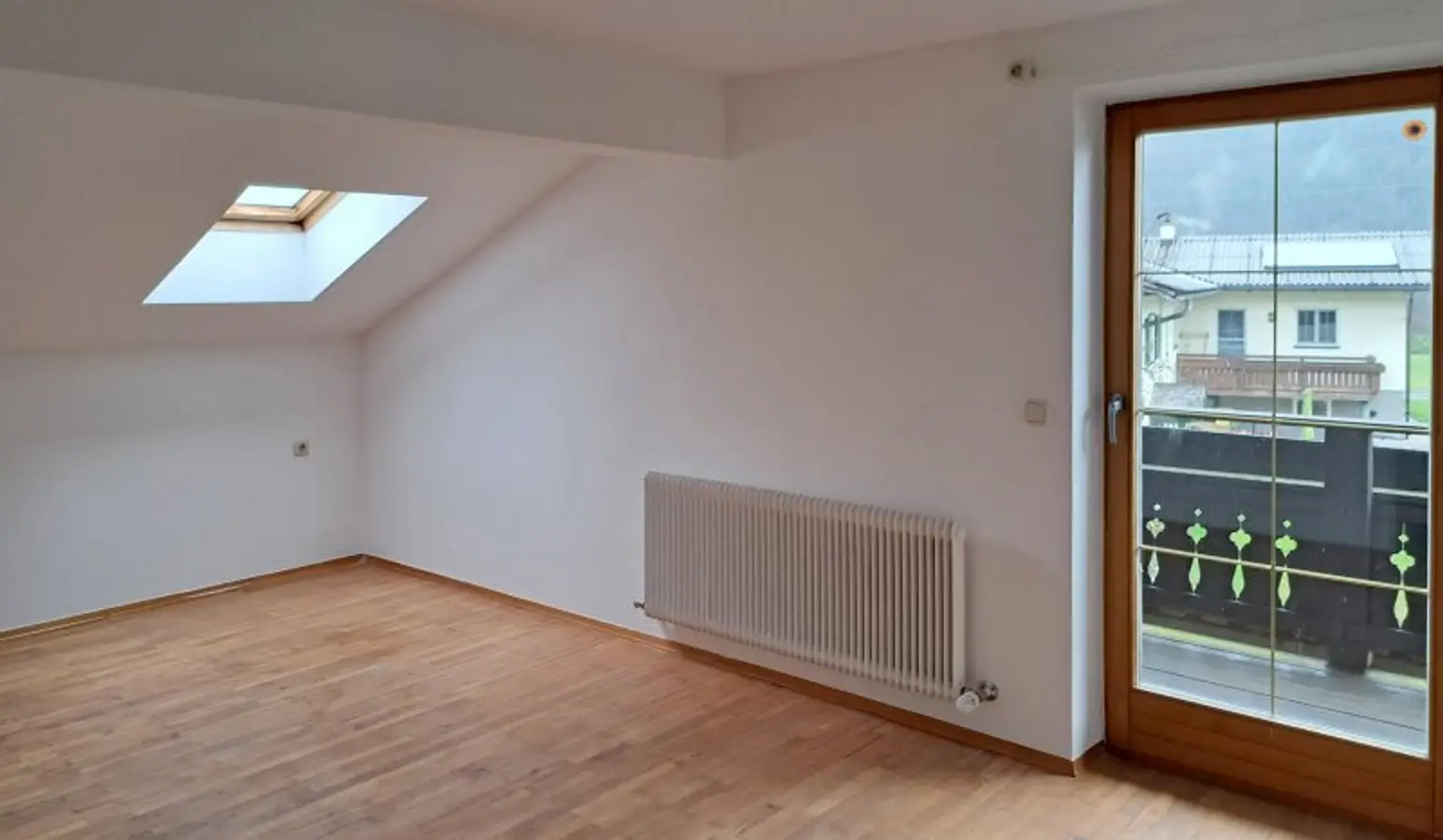 Eine Wohnung mit Garten, zwischen Strobl und Bad Ischl.