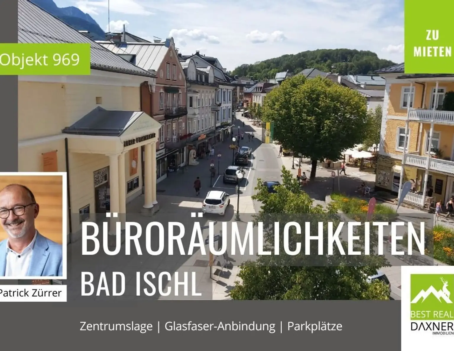 Repräsentative Räumlichkeiten in Bestlage von Bad Ischl