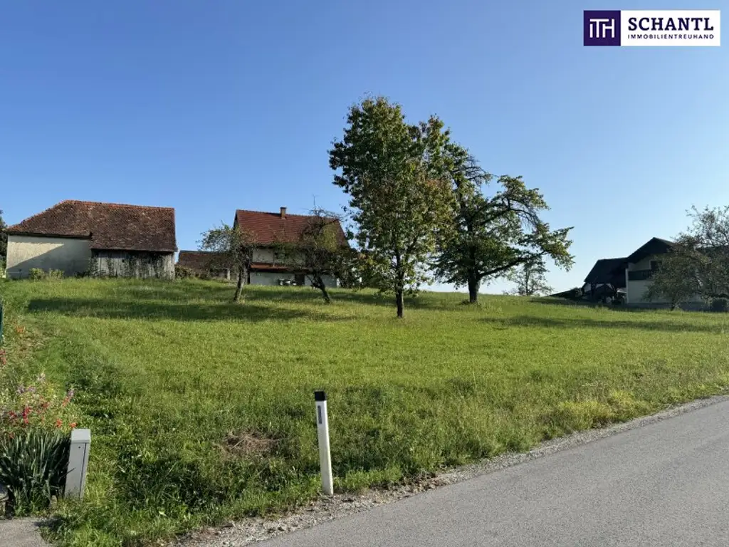Traumgrundstück mit 913m² in Raaba-Grambach – Schöckl-Blick, Fernblick & Ruhelage
