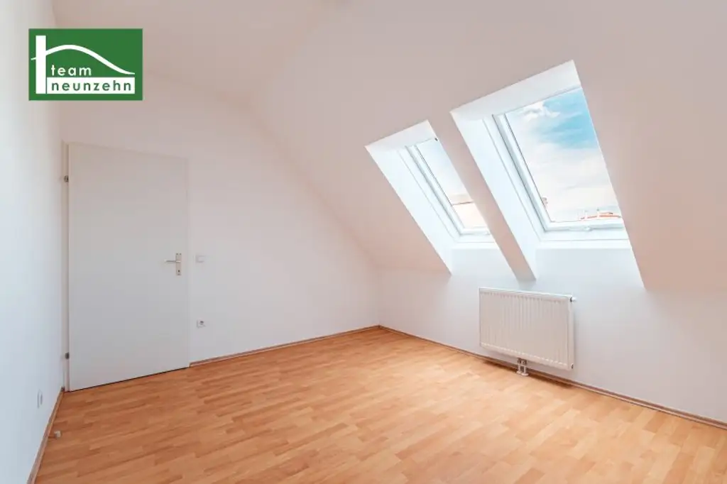 Freundliche DG-Wohnung in Sechshaus - 5 Gehminuten zu U4 und U6! Schlafzimmer in Hofruhelage!