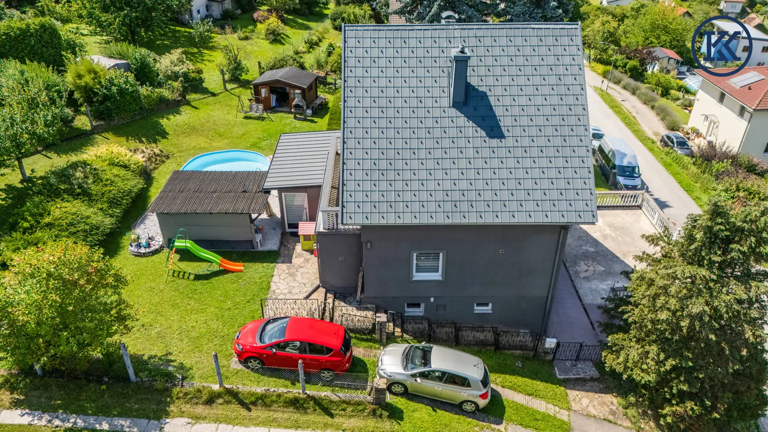 Vielseitiges Wohnhaus mit Garten, Pool & Ausblick – Ruhelage in Eichgraben