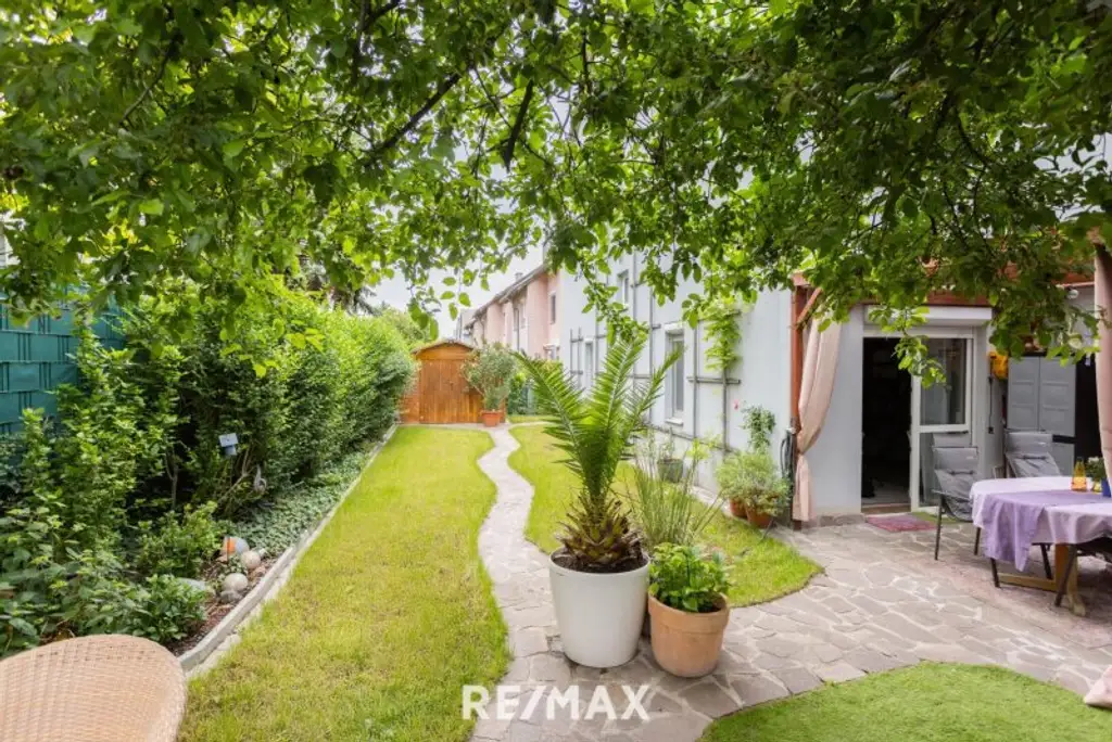 Idyllisches Reihenhaus mit Garten in Essling nahe Lobau und Marchfeld Center