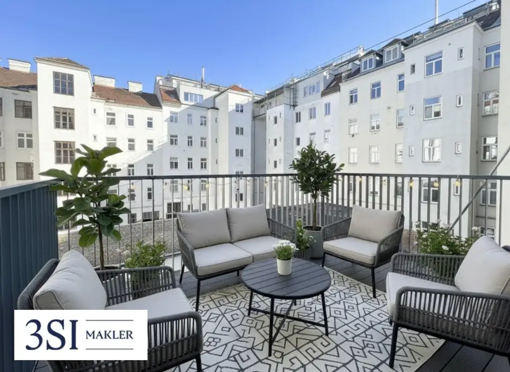 Altbau trifft Design – Traumhafte 3-Zimmer-Wohnung frisch saniert mit hofseitigem Balkon