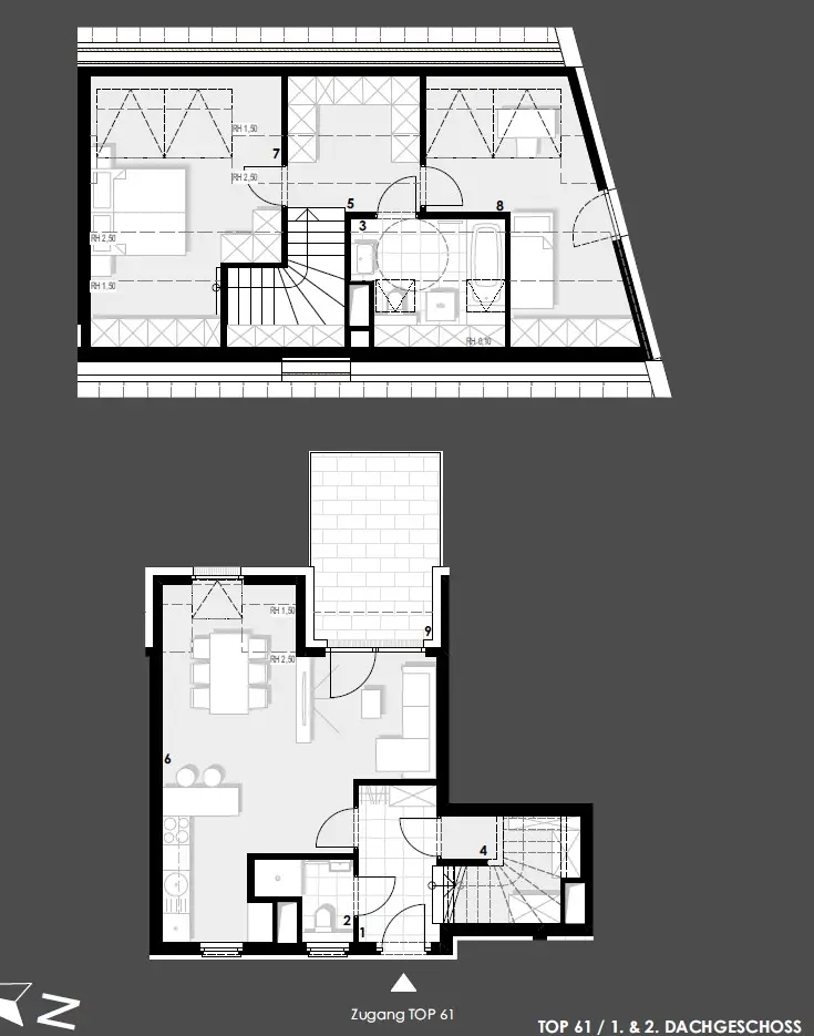 ERSTBEZUG 3-ZIMMER MAISONETTE MIT TERRASSE