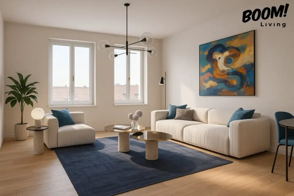 Revitalisierter Altbau // Hochwertige Ausstattung und nachhaltige Haustechnik mit Luft-Wasser-Wärmepumpe.