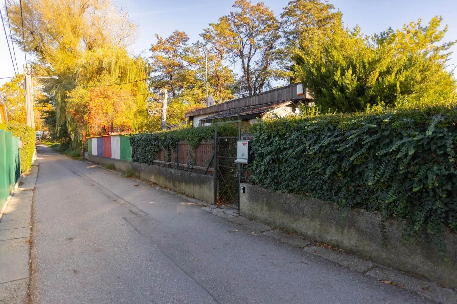 Alte Donau: Kleingartengrundstück mit Altbestand und Entwicklungspotenzial