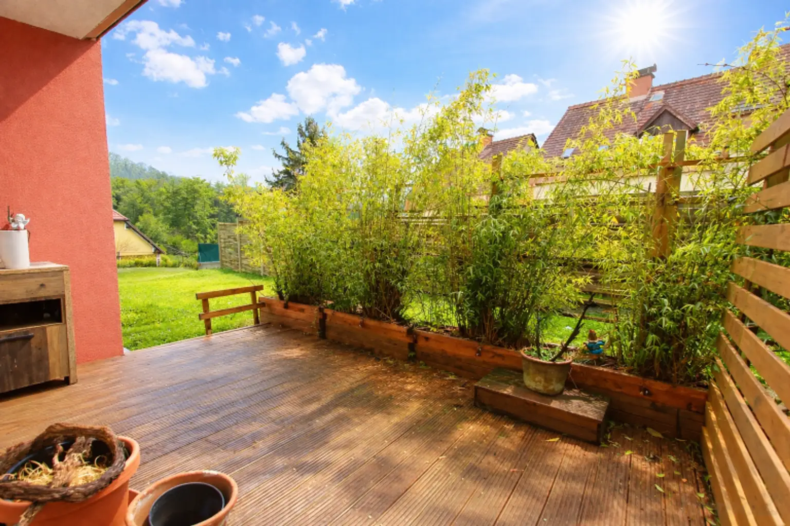 Terrasse nach Südwesten