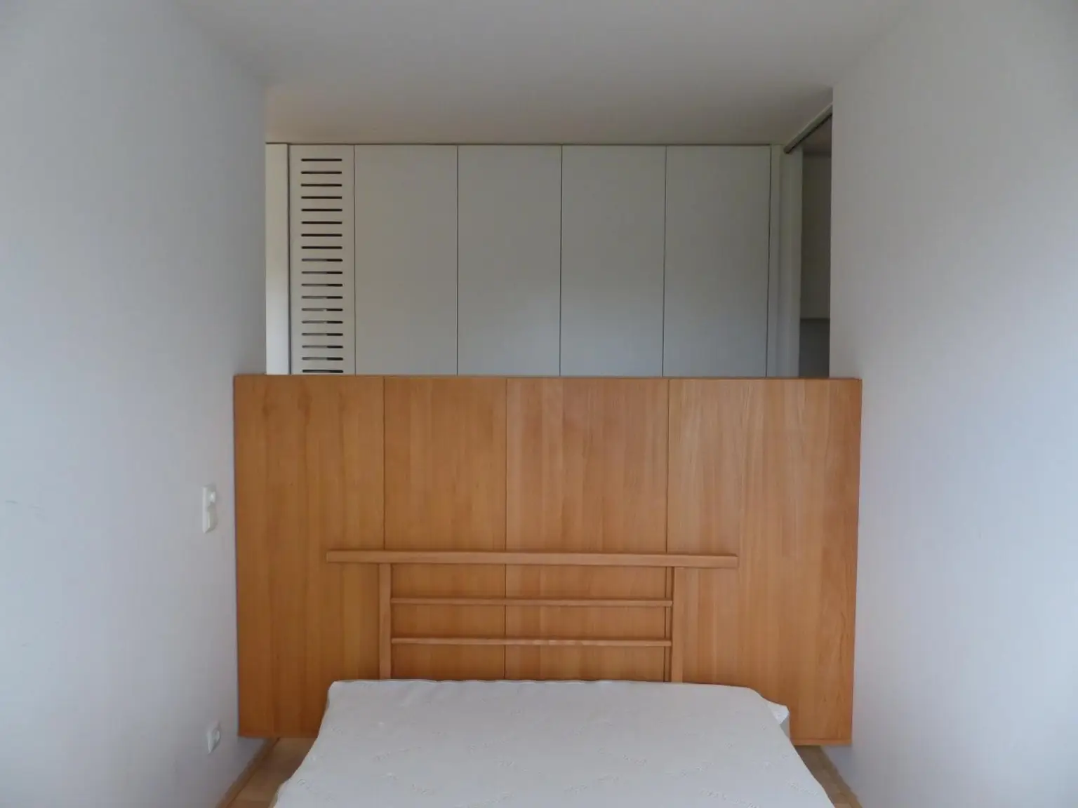 Keine Zwischenwand zum Flur