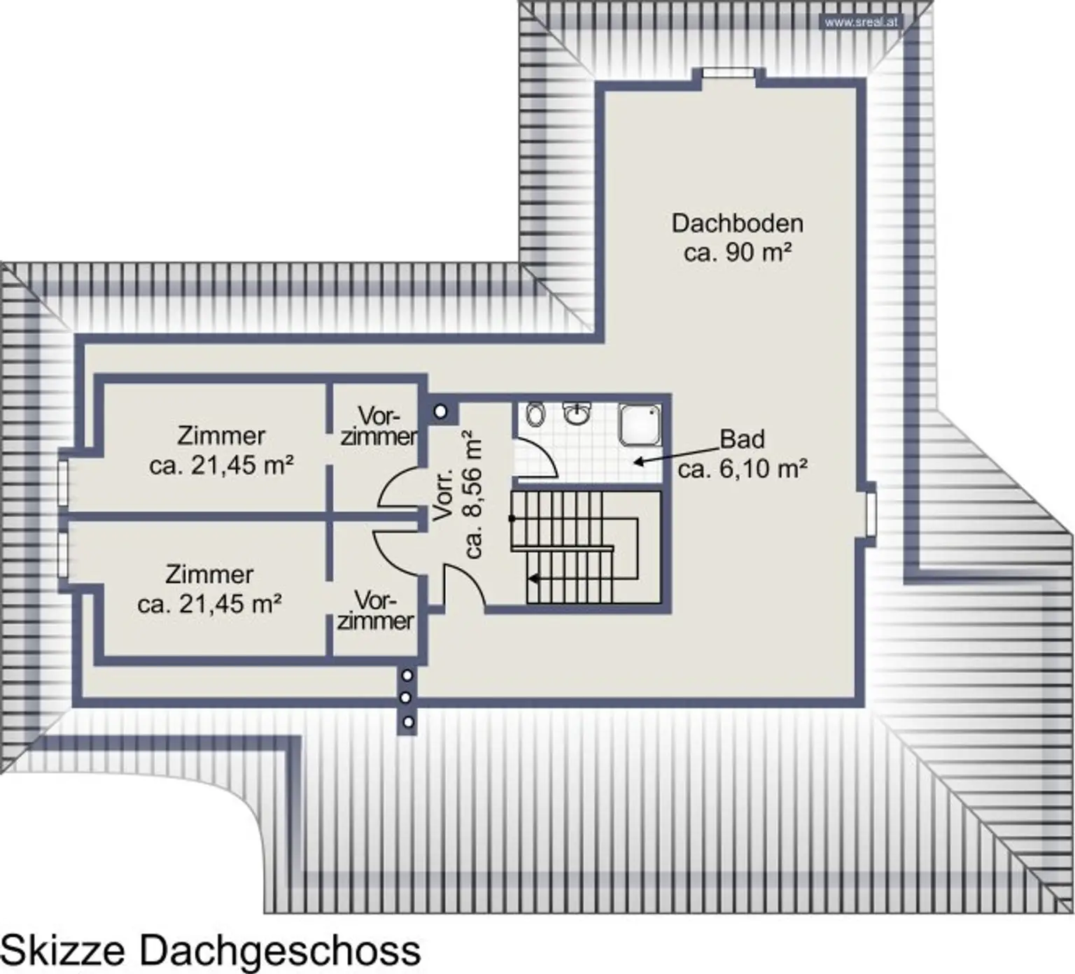 Plan Dachgeschoss