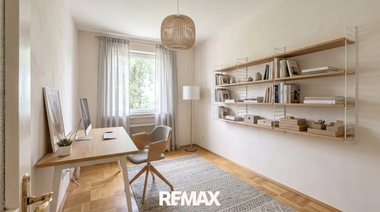 Zimmer Darstellung als Arbeitszimmer visualisiert