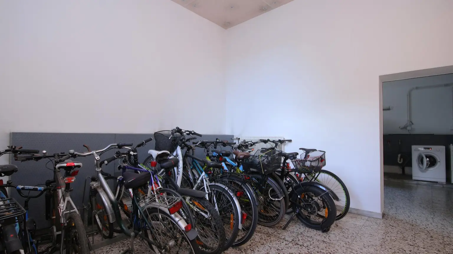 Fahrradraum Erdgeschoss