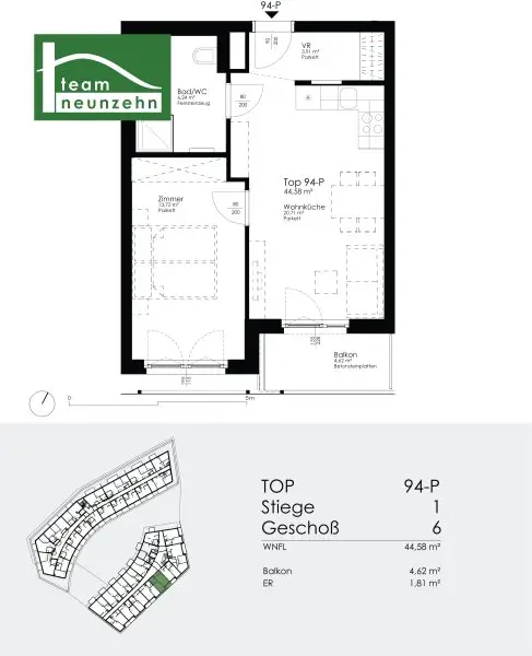 EFFENBERGPLATZ – WOHNGENUSS NAHE DER DONAU – VIELE EXTRAS ZUM WOHLFÜHLEN
