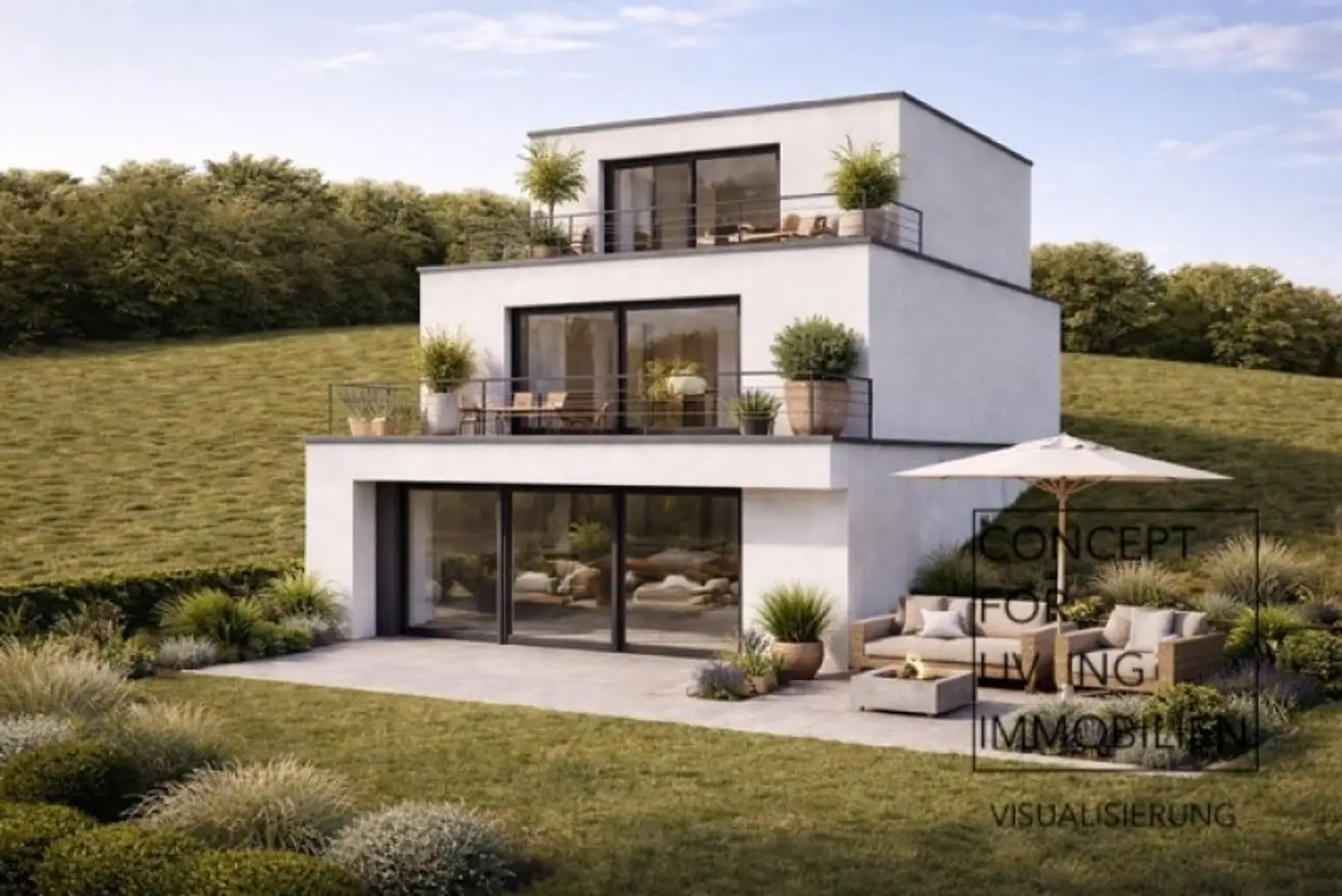 Idyllischer Baugrund am Wolfersberg in Südlage |pure_living