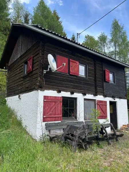 Region Hochrindl, tolles Alm Haus 80 m² mit 1500m² Grundstück, Wasser Quelle, Terrasse, öffentliche  Zufahrt  Kärnten, Preis € 169 000 !