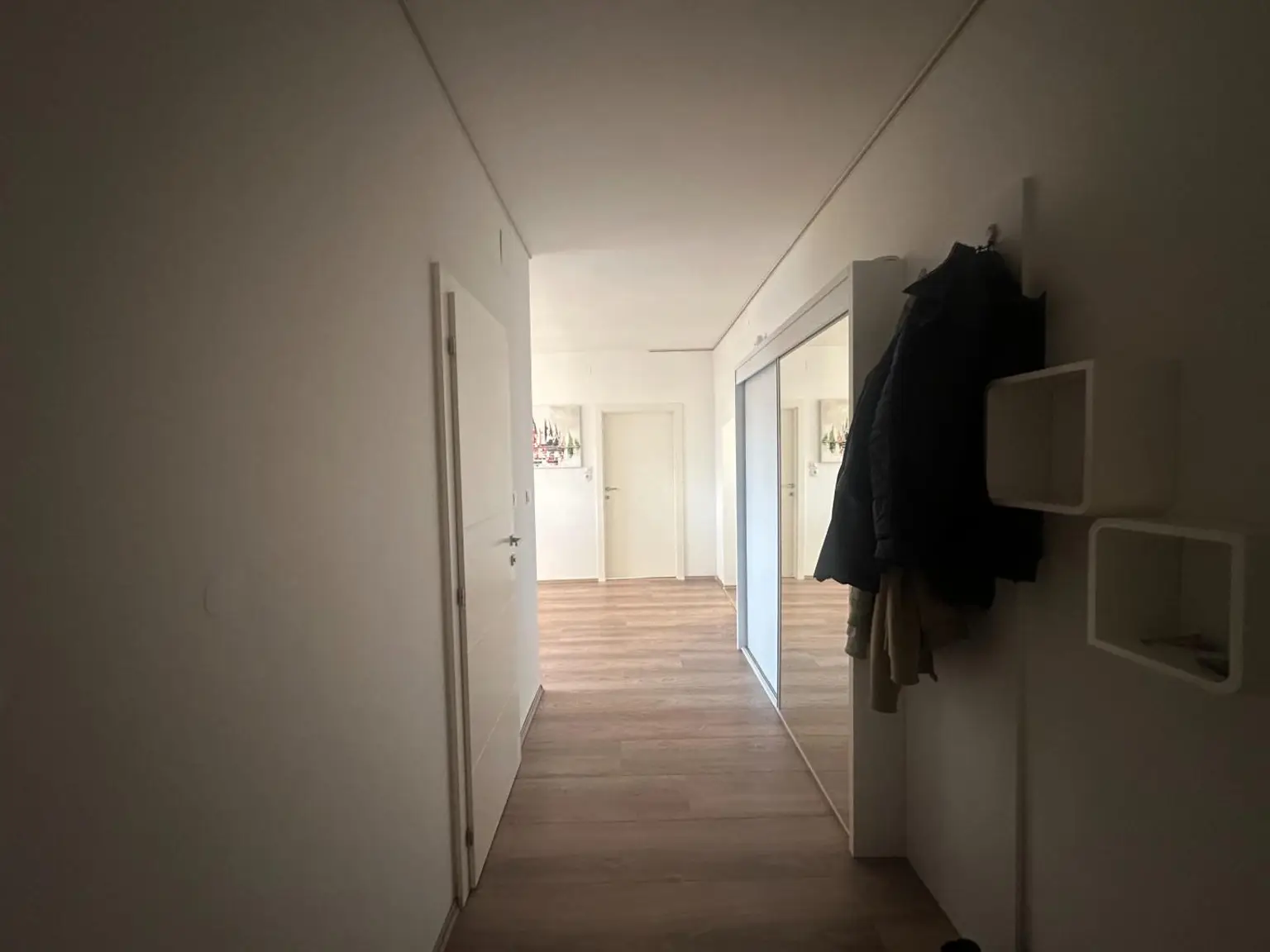 Koffer packen und einziehen