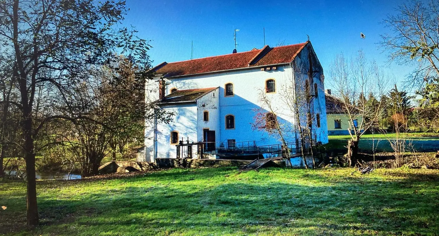 Historische Mühle mit eigener Stromversorgung in Südungarn