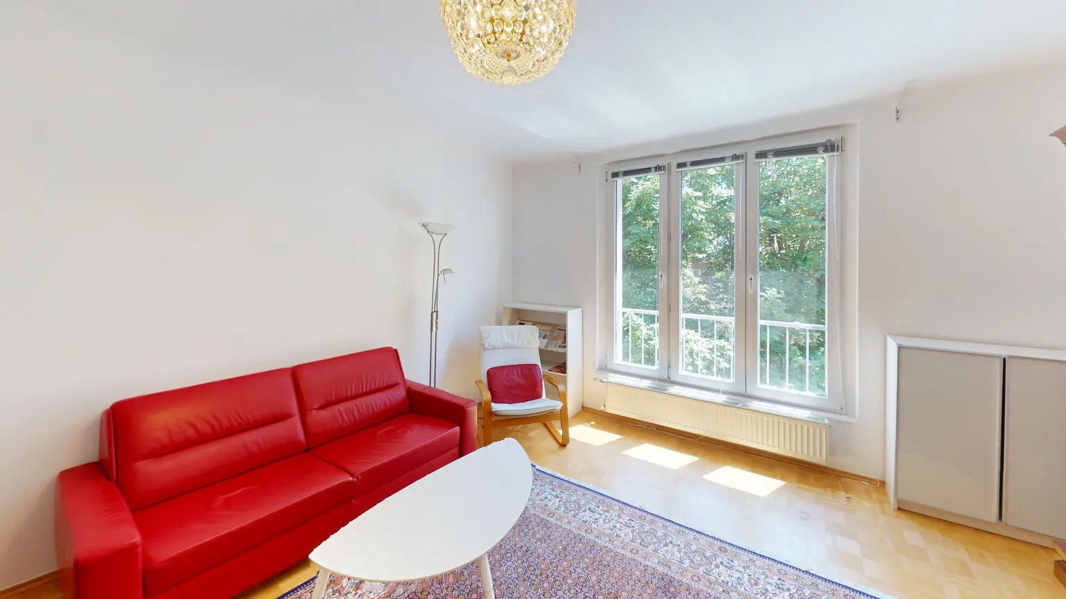 Ruhige 3-Zimmer-Wohnung mit Blick ins Grüne