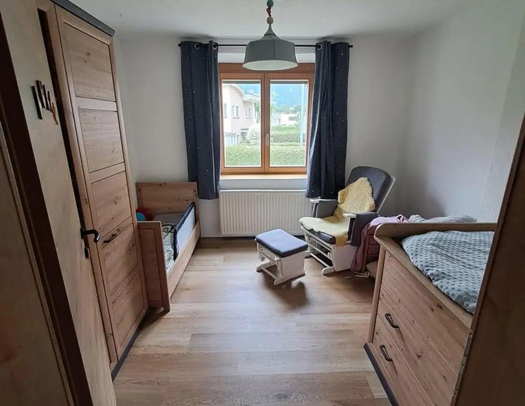 3-Zimmer-Hochparterre-Wohnung mit Südwestbalkon