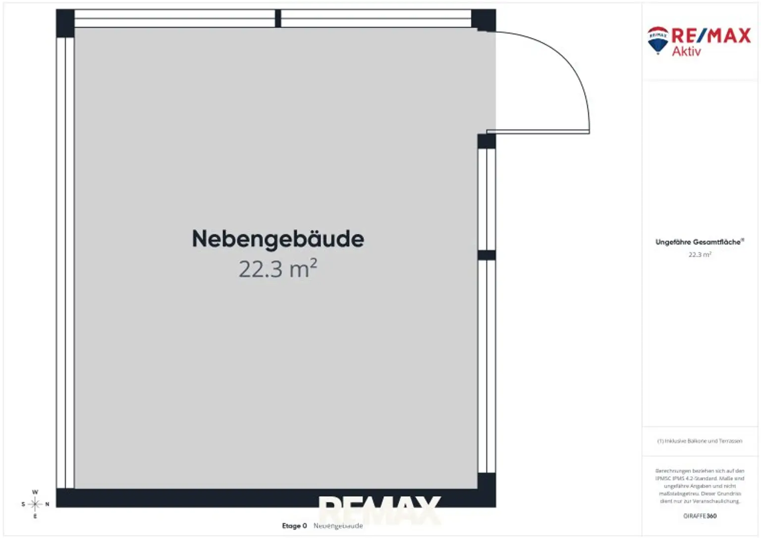 Plan Nebengebäude