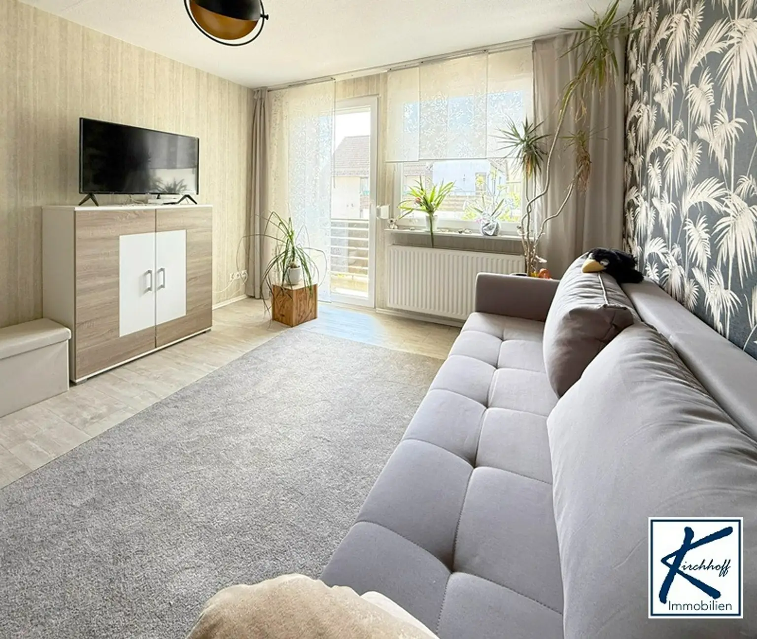 Schlafzimmer mit Balkon