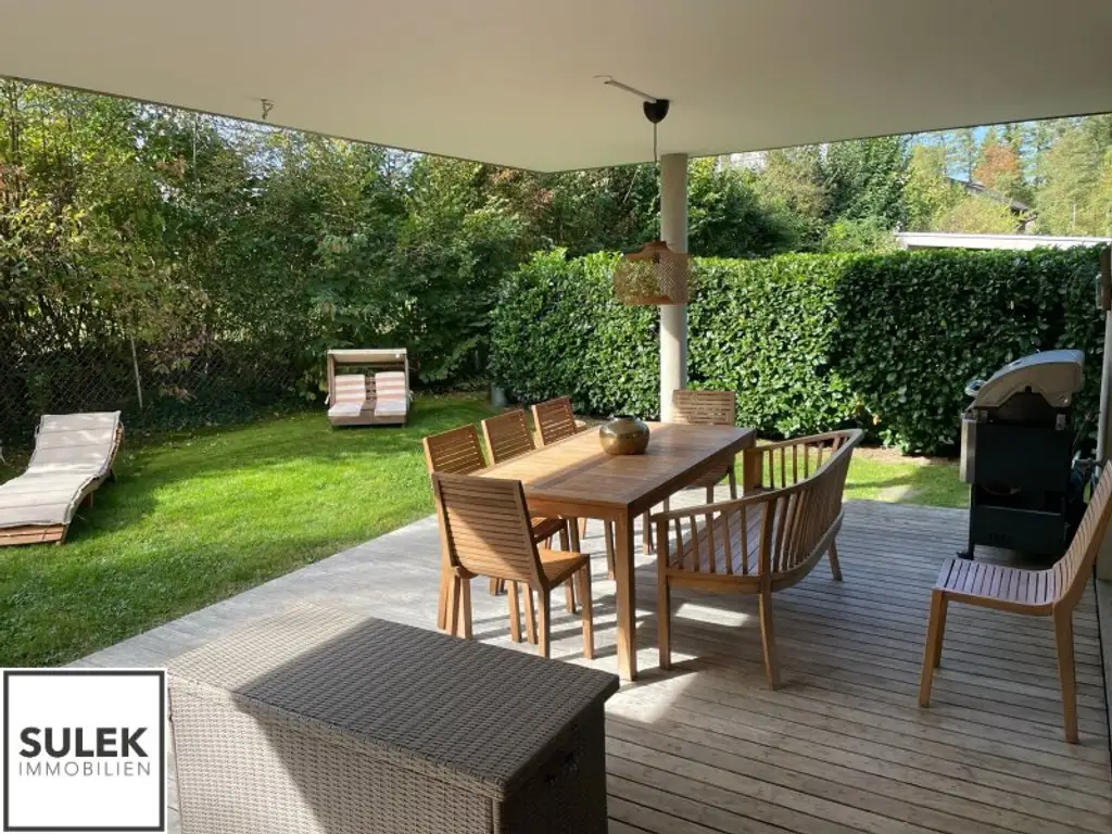 Attersee am Attersee: 2,5 Zimmer-Gartenwohnung mit Pool & Golfplatznähe – 250m zum Attersee | Jahresmiete