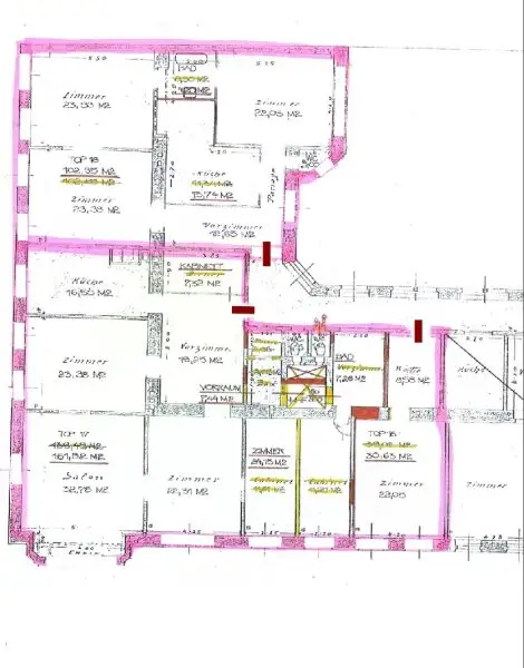 ++NEU++ Wohnungspaket! Seltene Gelegenheit: ZWEI nebeneinanderliegende Stilaltbauwohnungen nahe Park – unbefristet vermietet!  Prächtige Liegenschaft beim Ebner-Eschenbach-Park!