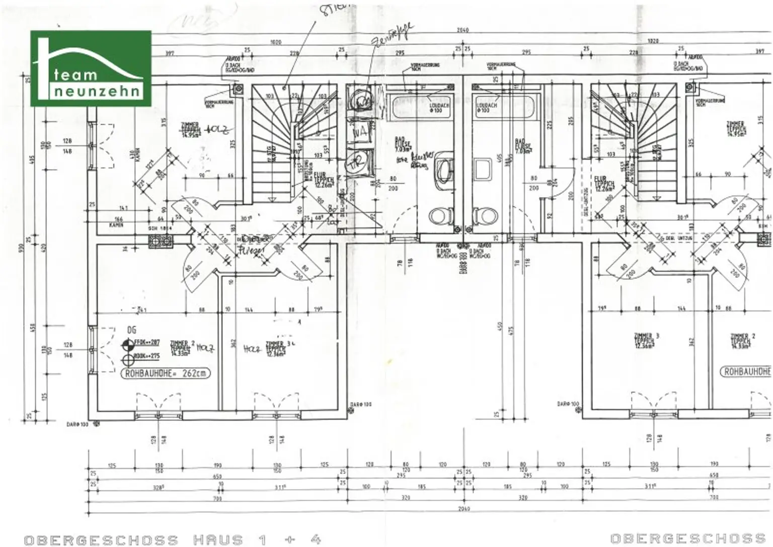 Großzügiges Reihenhaus auf 245m² Eigengrund - 173m² Wnfl., 5x Zimmer & zusätzlichem Keller von 63m².