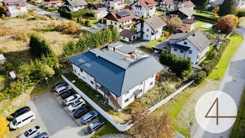 Green House Appartements - Wohnungspaket – direkt am Skilift Nassfeld  grüner Panoramablick - 28 PV-Panele - Stellplätze