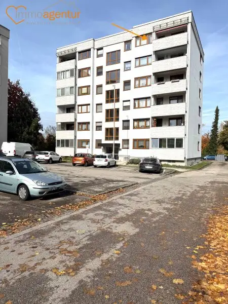 Wohnjuwel über den Dächern von Thalheim, mit Loggia und Traunblick
