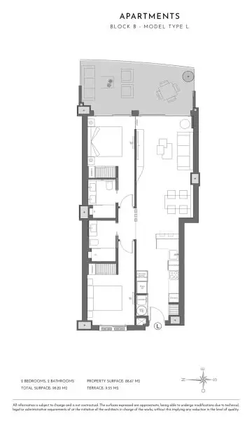 Apartments in erster Meereslinie mit Meerblick mit Gemeinschaftspool und Fitnessraum!