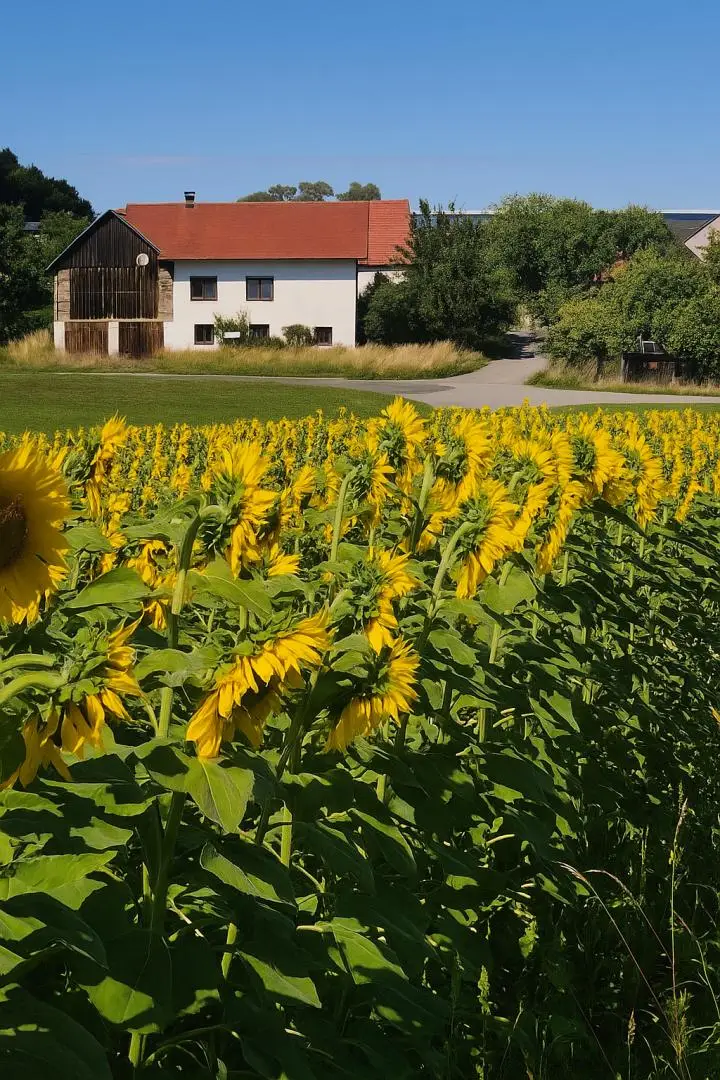 Ein- oder Mehrfamilienhaus samt Nebengebäuden im Bauland-Betriebsgebiet