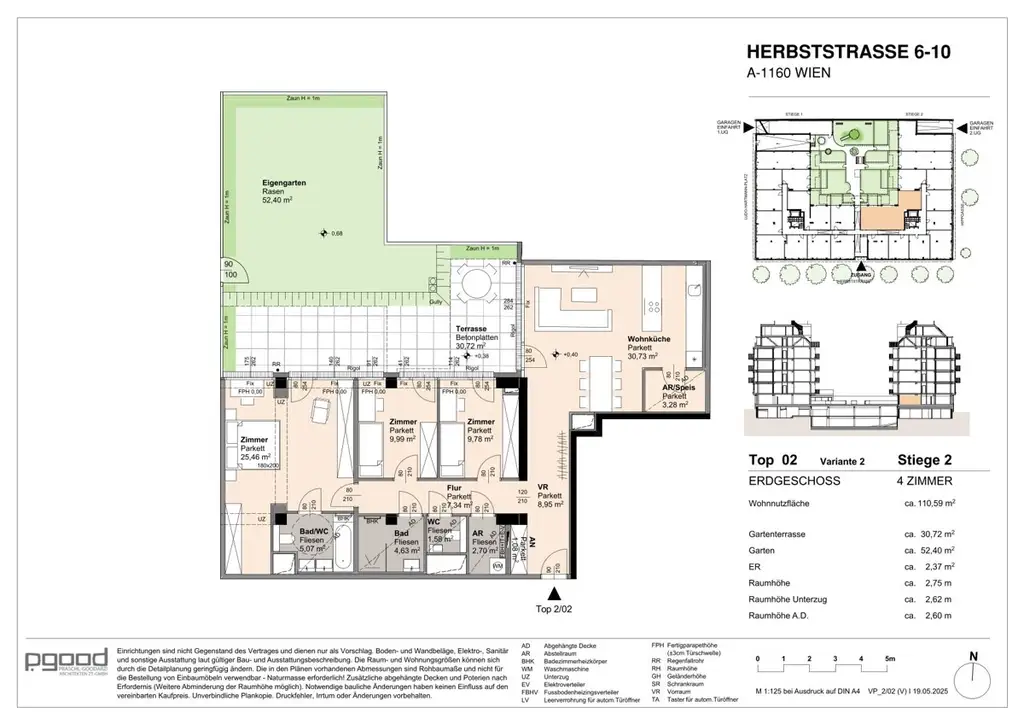 Entzückendes Studio mit Grünblick, Neubau-Erstbezug