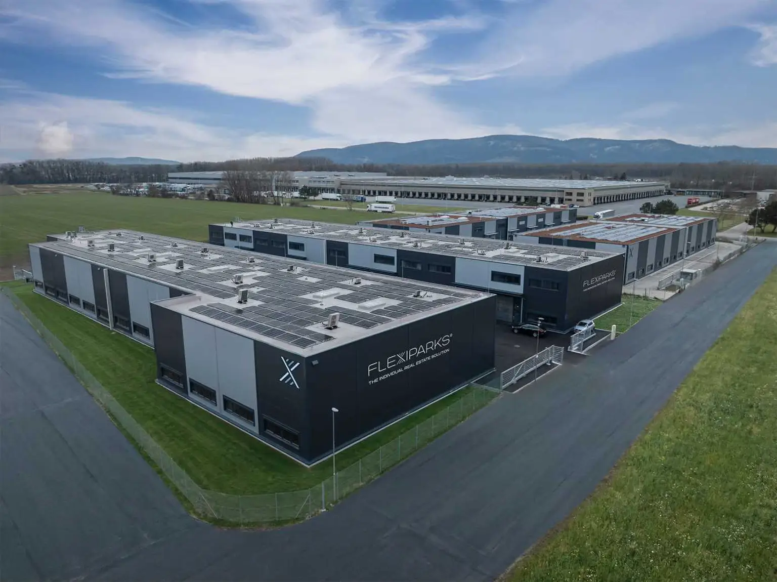Hochmoderner Gewerbepark in Stockerau -  Flexiparks Wien Nord II