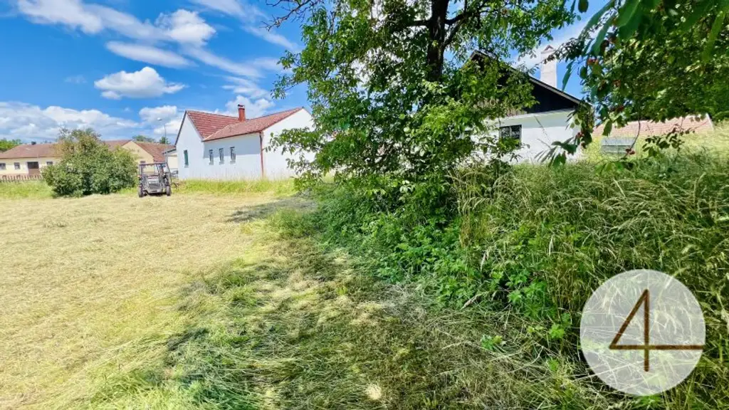 6 Minuten nach Geras - gut erhalten und teils renovierter Vierkanthof - großes Grundstück 2601m² - Brunnen am Grund