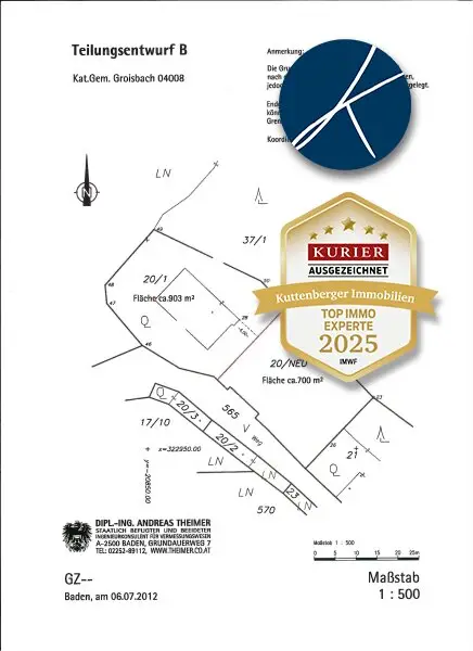 Traumhaftes Baugrundstück  in Groisbach in idyllischer Lage: Alland, Niederösterreich - nur 120.000€