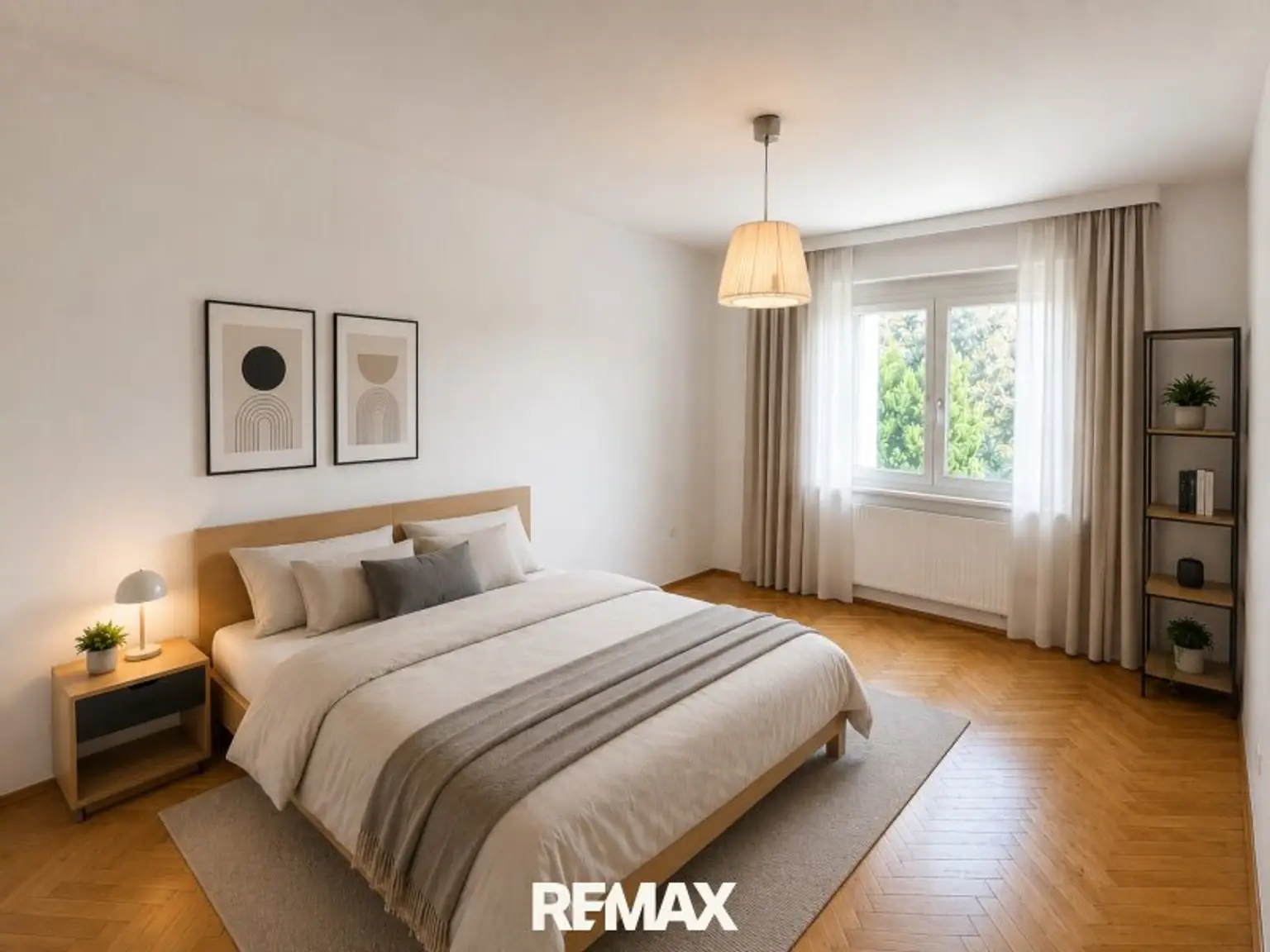 Schlafzimmer-Einrichtungsbeispiel