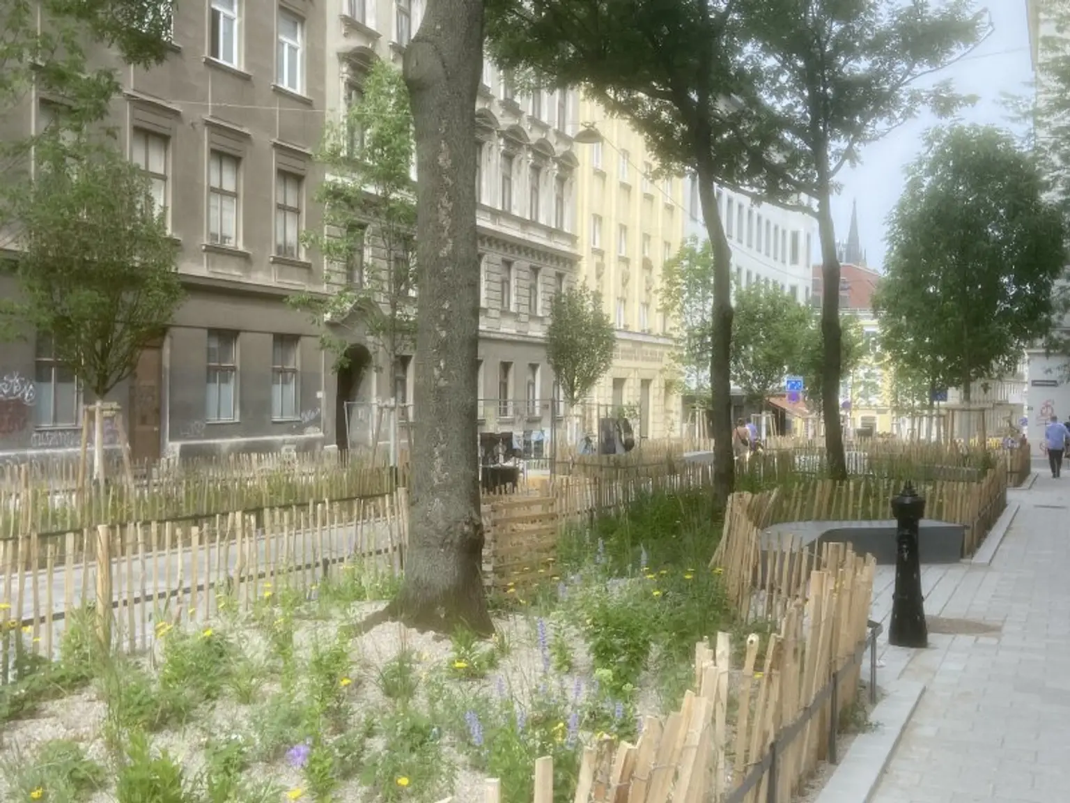 in der Seitengasse