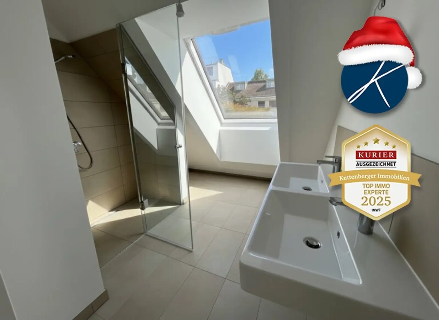 2.OG: Tageslichtbad neben Masterbedroom