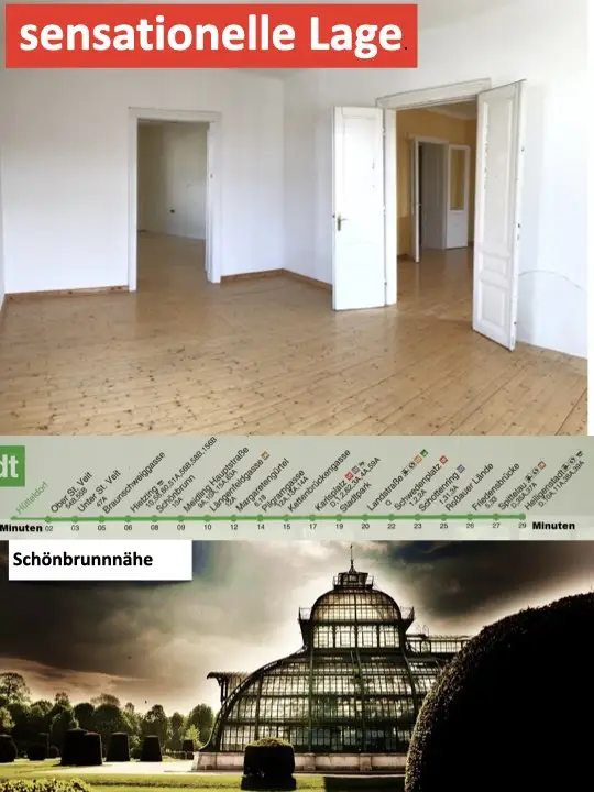 :-) charmante  5 Zimmer  -    geniale Einteilung
Aussergewöhnlich - 1.553 E Bruttomiete,
provfreii
