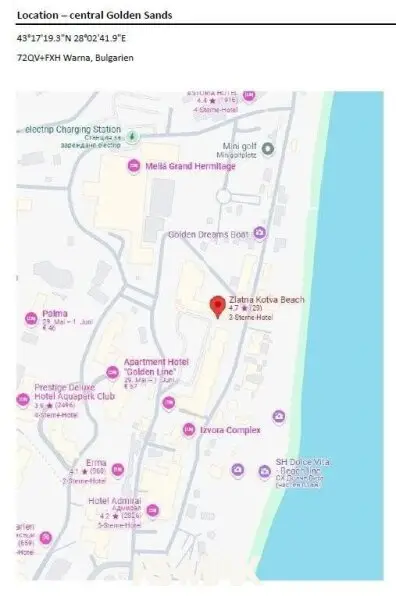23 Lageplan Golden Sands BG