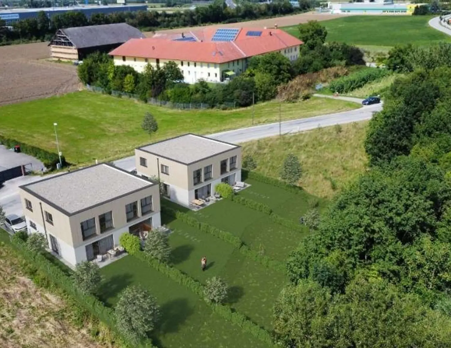 *SCHLÜSSELFERTIGES MASSIV-DOPPELHAUS - INKL. GARAGE & 2x KFZ ABSTELLPLÄTZE - IN TOLLER LAGE - MIT DIREKTEM BACHZUGANG - ZUM EINMALIGEN PREIS* HAUS A2