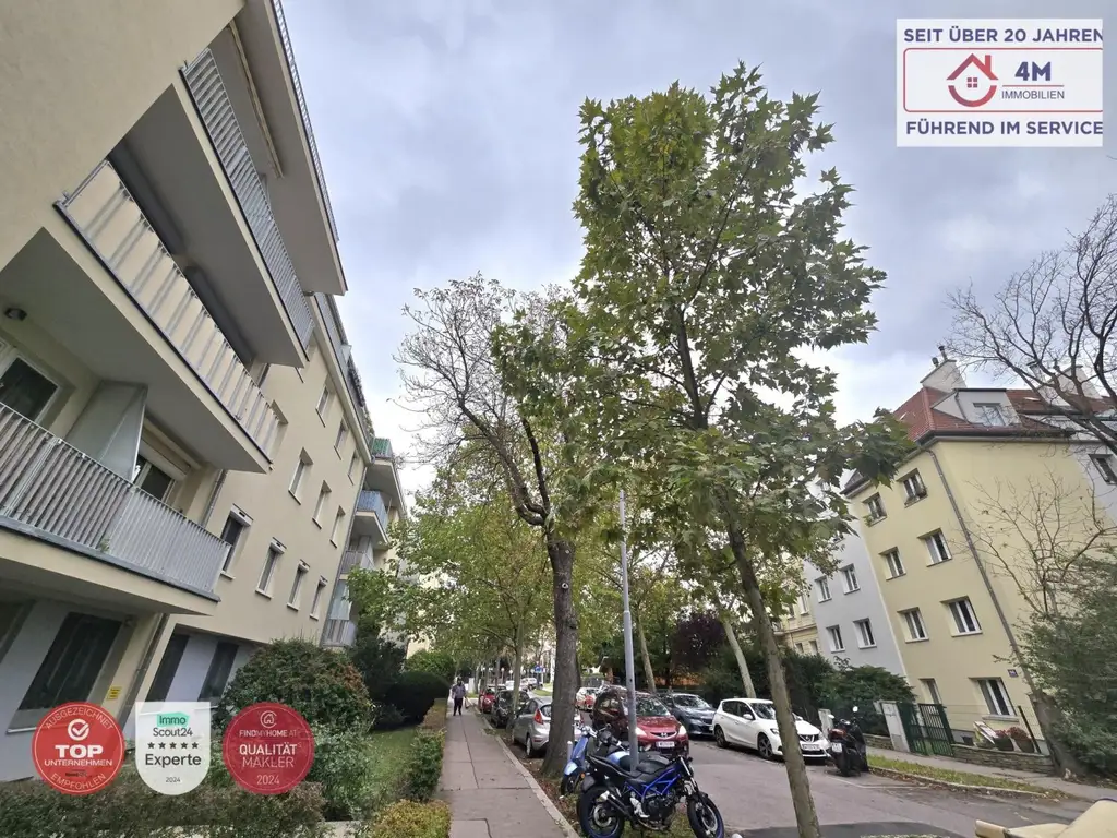 Wohnen im Grünen! Charmante Balkonwohnung in Top-Lage von Hietzing