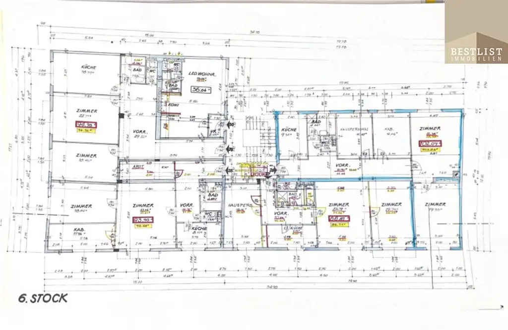 Dachgeschosswohnung - Erstbezug - 3 Schlafzimmer